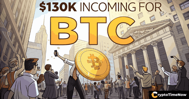 Bitcoin Price Prediction: Bulls Eye $130K, Expert Says $173K