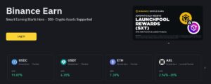 Binance staking