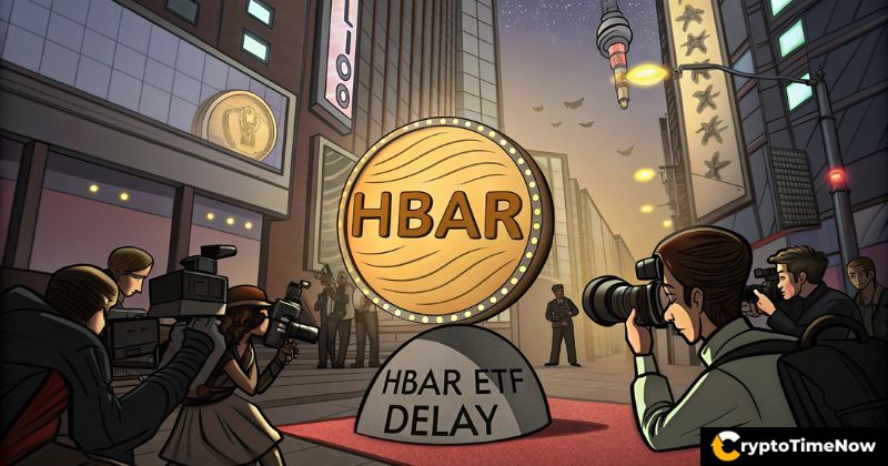 HBAR News: ETF Delay Triggers Panic, Will $0.154 Hold?