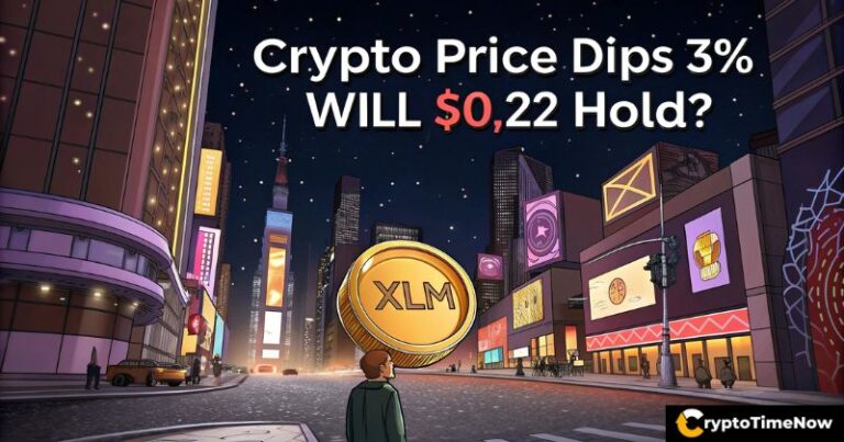 XLM Crypto Price Dips 3%