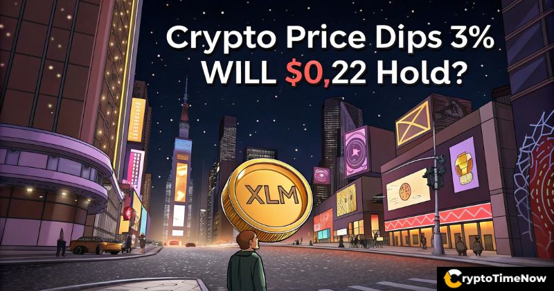 XLM Crypto Price Dips 3%