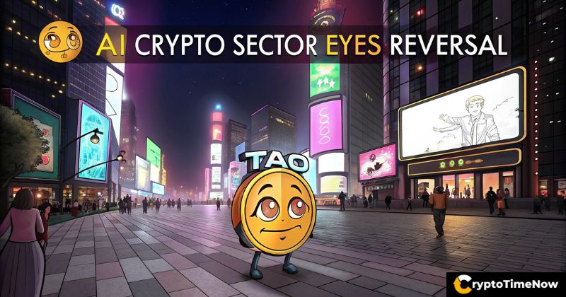 Bittensor (TAO) Signals Breakout as AI Crypto Sector Eyes Reversal