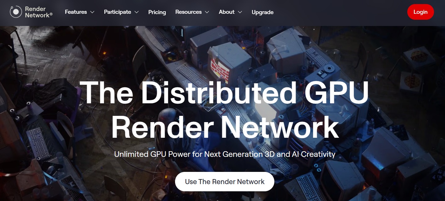Render Network DePIN Crypto Project