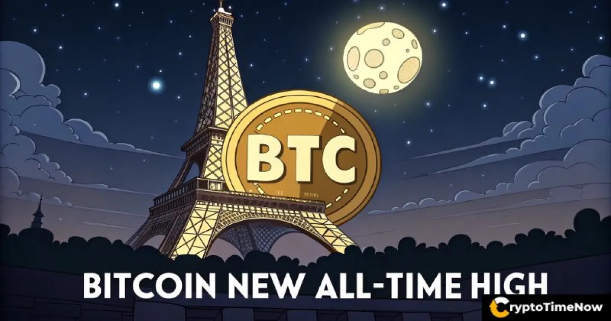 Bitcoin Price Hits New All-Time High of $112,300
