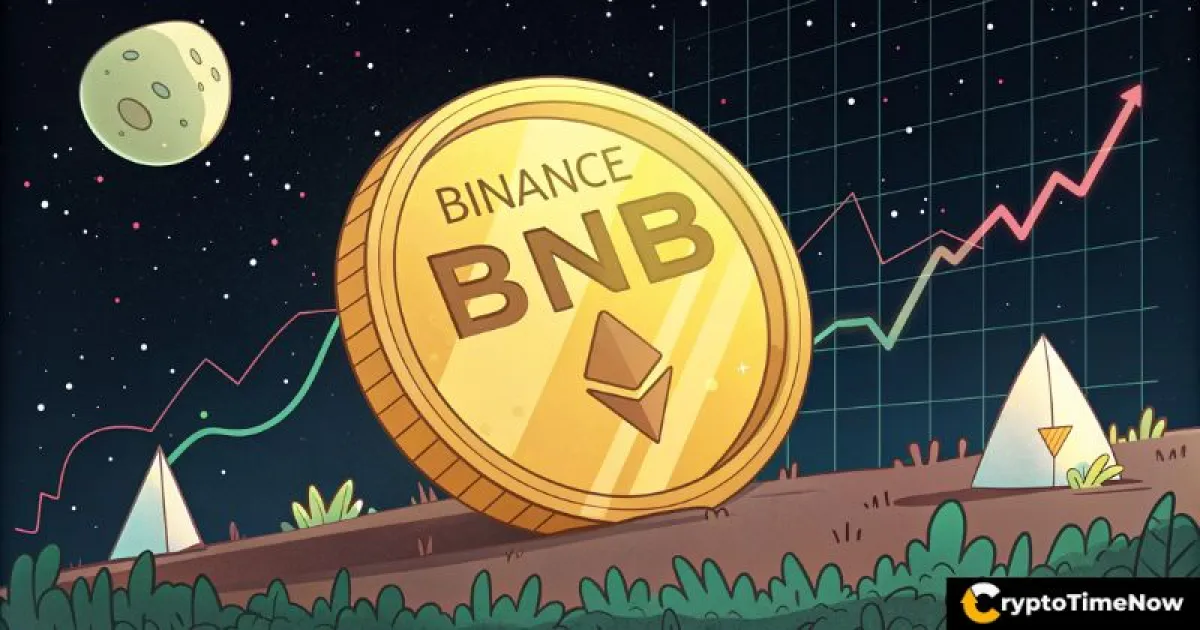Binance Coin Price Patterns Flash Green