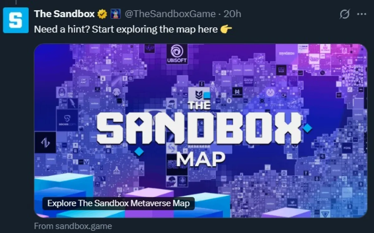 Metaverse map