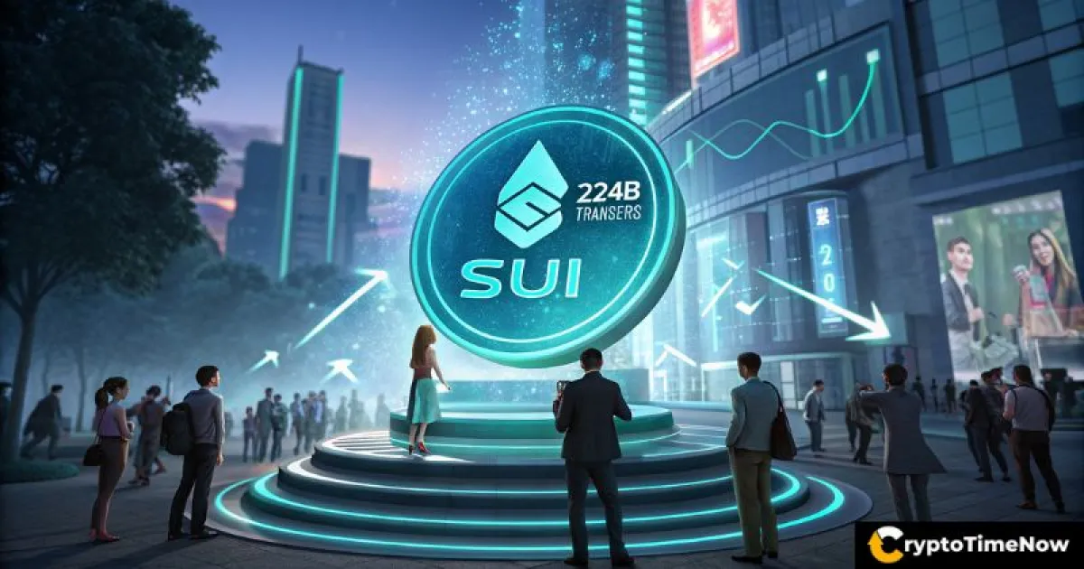 Sui Surpasses Solana in Stablecoin Transfers With Record $224B in July