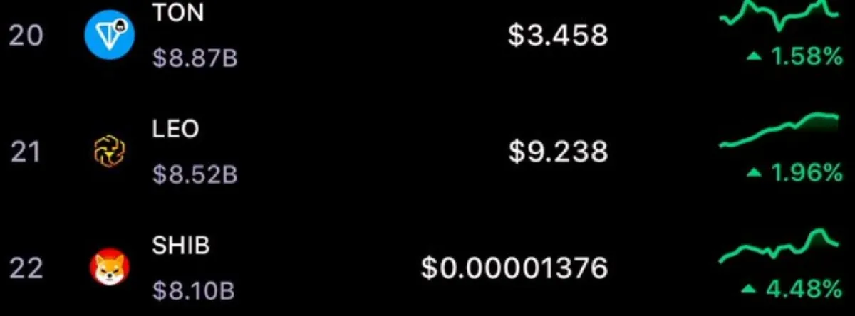 Market Capitalization Ranking